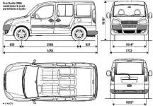 Фиат добло габариты кузова